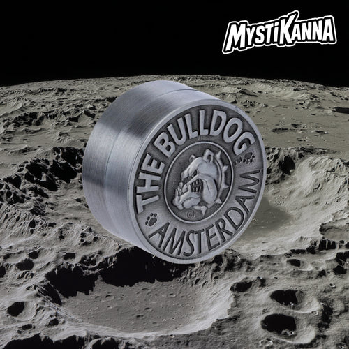 Grinder 2 parties The Bulldog Amsterdam compact broyeur CBD - Mystikanna