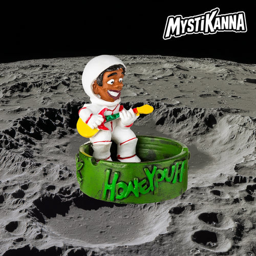 Cendrier Rasta'sronaute résine astronaute collector galactique - Mystikanna CBD